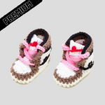 Baby Crochet IB-1 C-Jack (Soft felt non-slip bottom & Shoe Box)