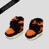 Baby Crochet IB-1 Pumpkin (Soft felt non-slip bottom & Shoe Box)