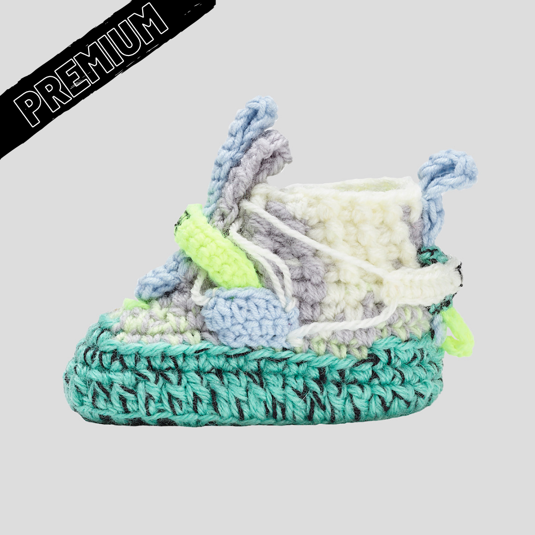 Baby Crochet IB Space (Soft felt non-slip bottom & Shoe Box)