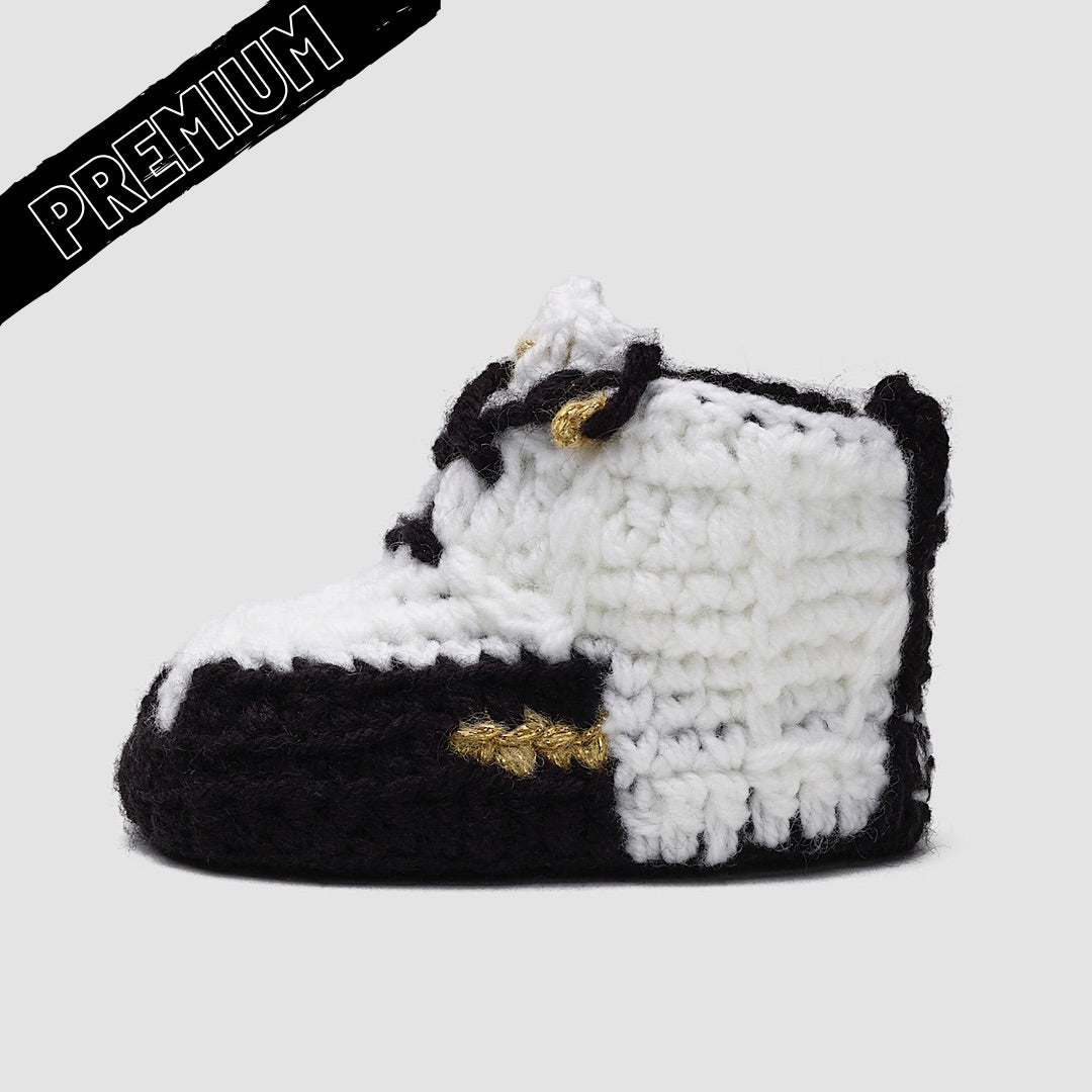 Baby Crochet IB-Taxi (Soft felt non-slip bottom & Shoe Box)