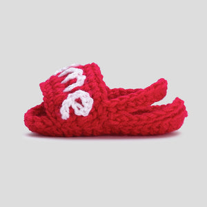 Baby Crochet Supre Red Slide Sandal