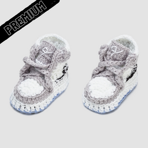 Baby Crochet IB-1 "Lux" (Soft felt non-slip bottom & Shoe Box)