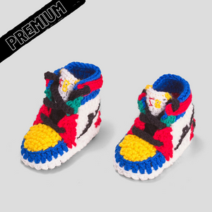 Baby Crochet IB-1 High Circus (Soft felt non-slip bottom & Shoe Box)