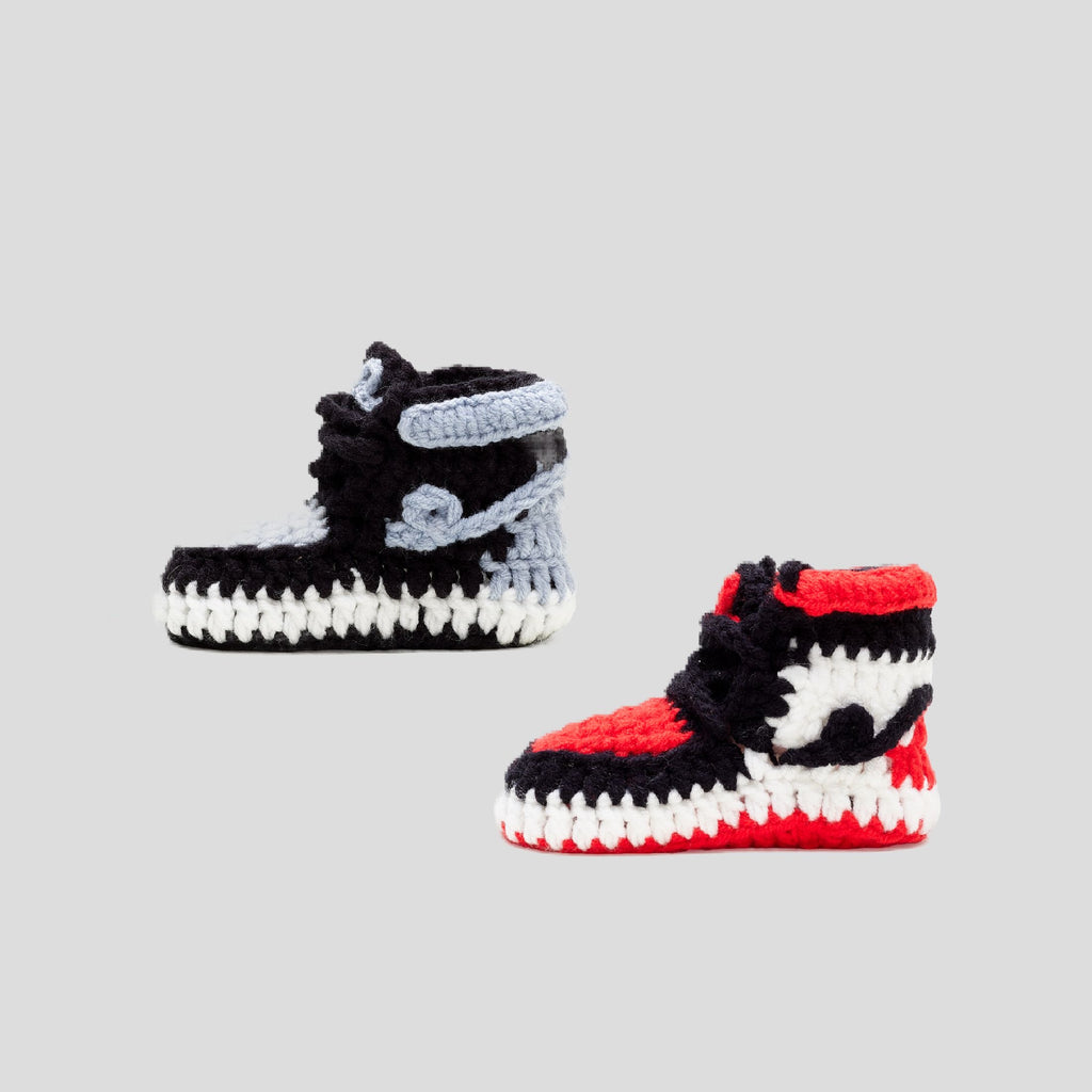 Baby Crochet IB-1 Bundle (2 pairs Toe and Shadow)