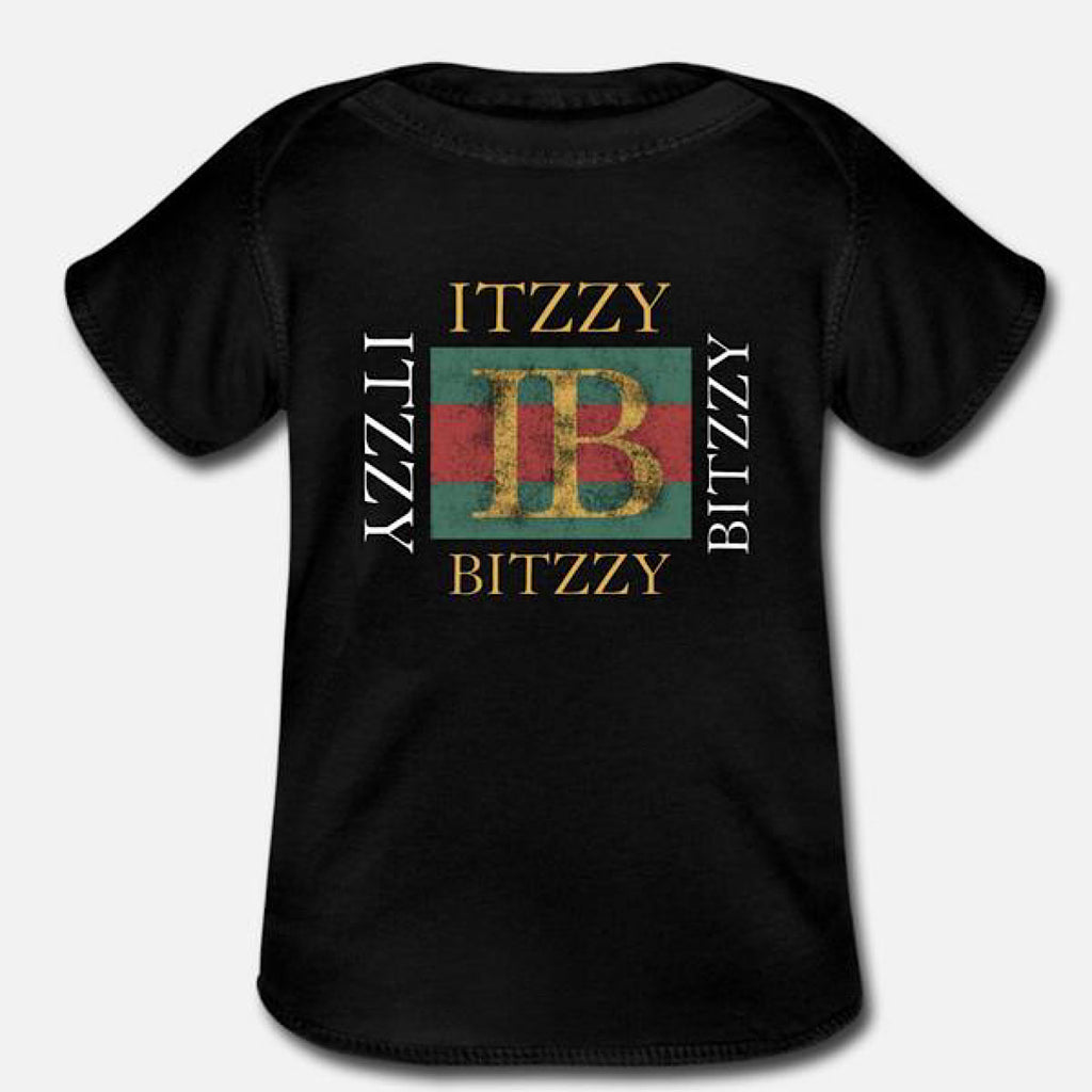 ITZZY BITZZY Baby T-shirt (Black)